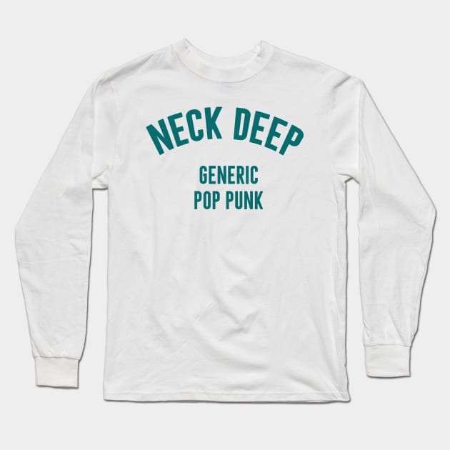 Neck Deep Generic Pop Punk - Lobotomy 2 Long Sleeve T-Shirt by Store Of Anime